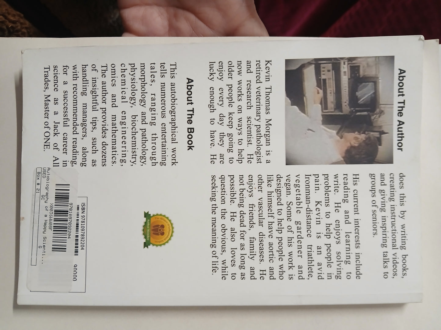 Book Autobiography of a Happy Scientist