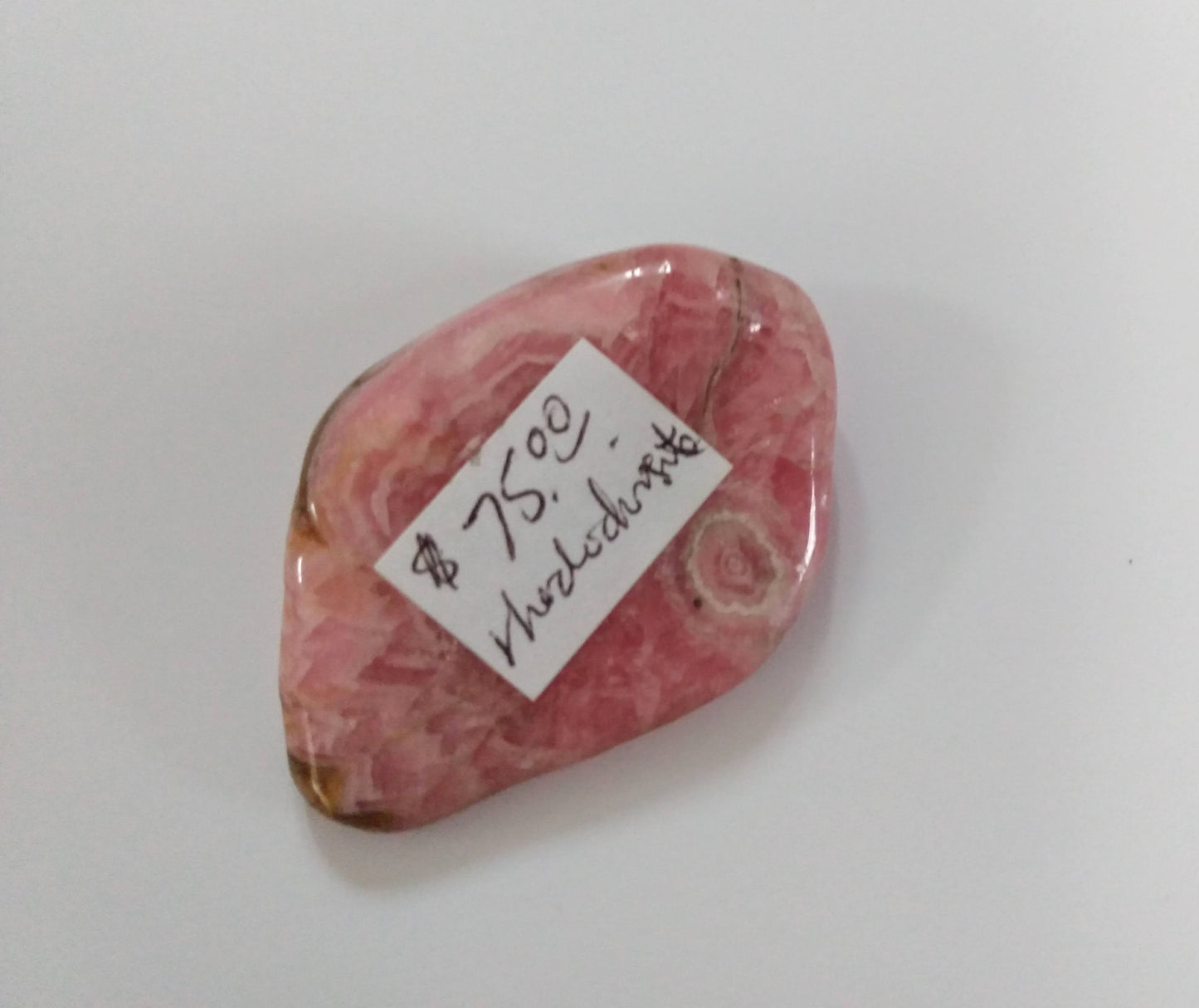 Rhodochrosite, Polished freeform