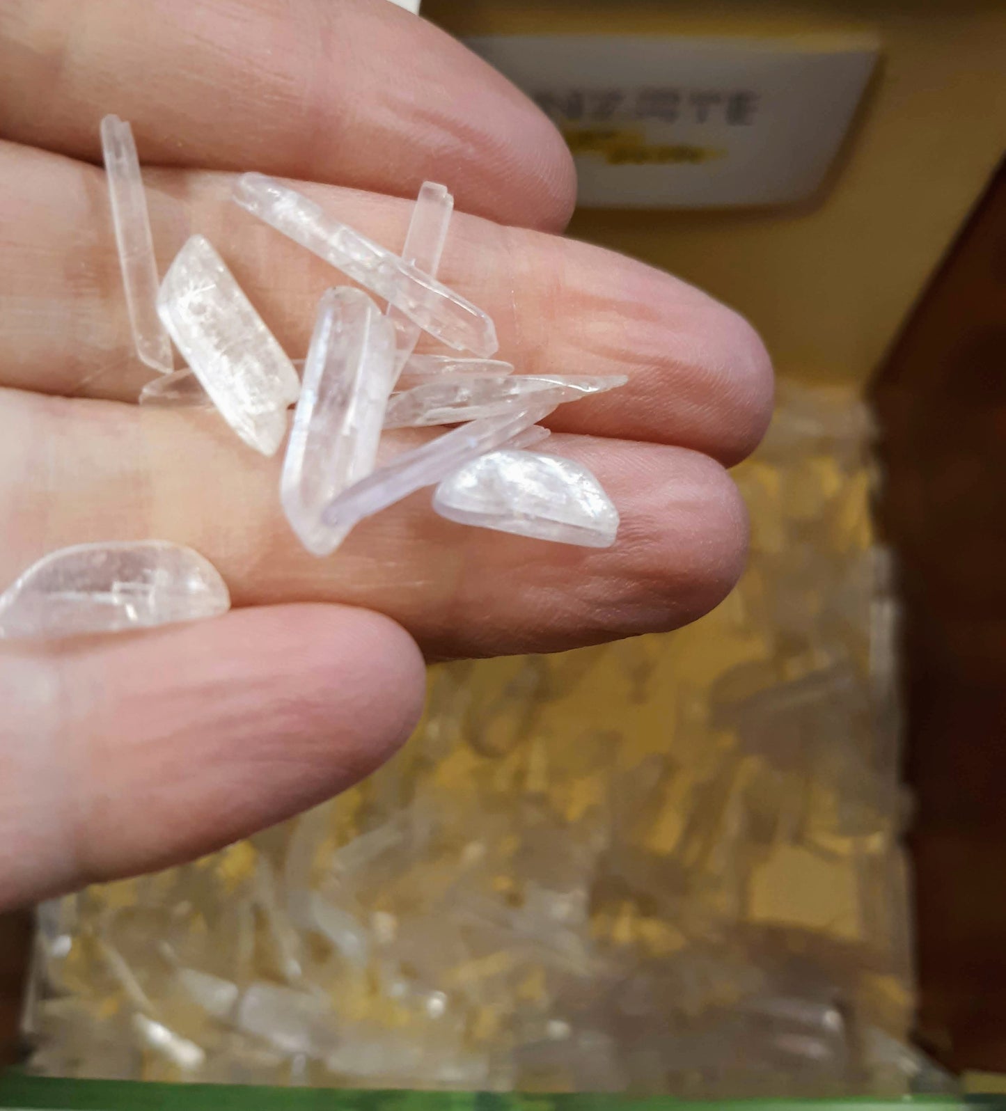 Tumblestones - Kunzite, pink