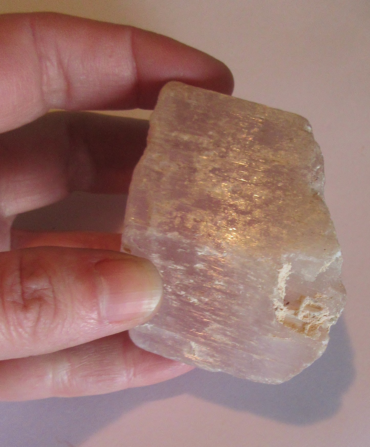 Kunzite, Pink - Raw Specimen