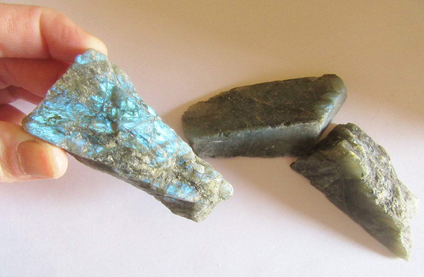 Labradorite Slab 2 - 3 inch