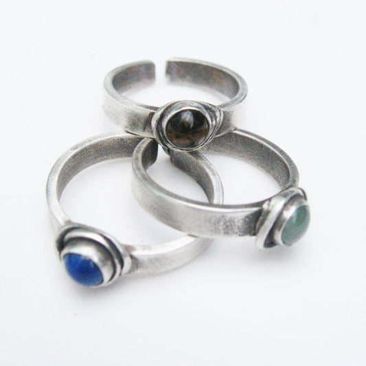Labradorite ToeGems Toe Rings