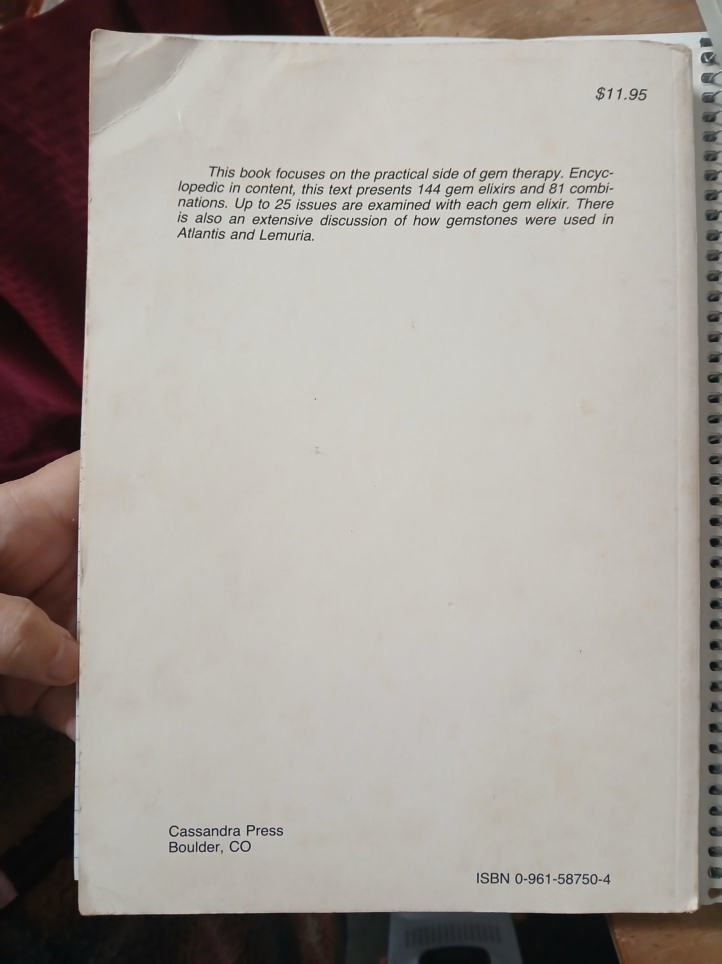 Book Gem Elixirs and Vibrational Healing Vol. 1 by Gurudas