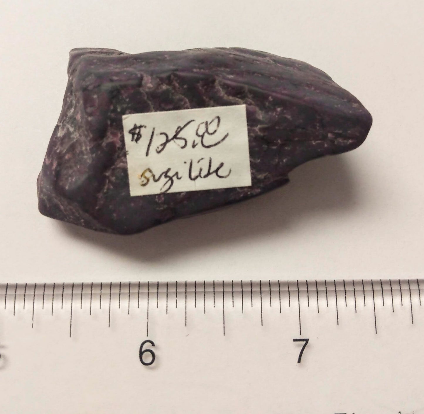 sugilite, polished specimen
