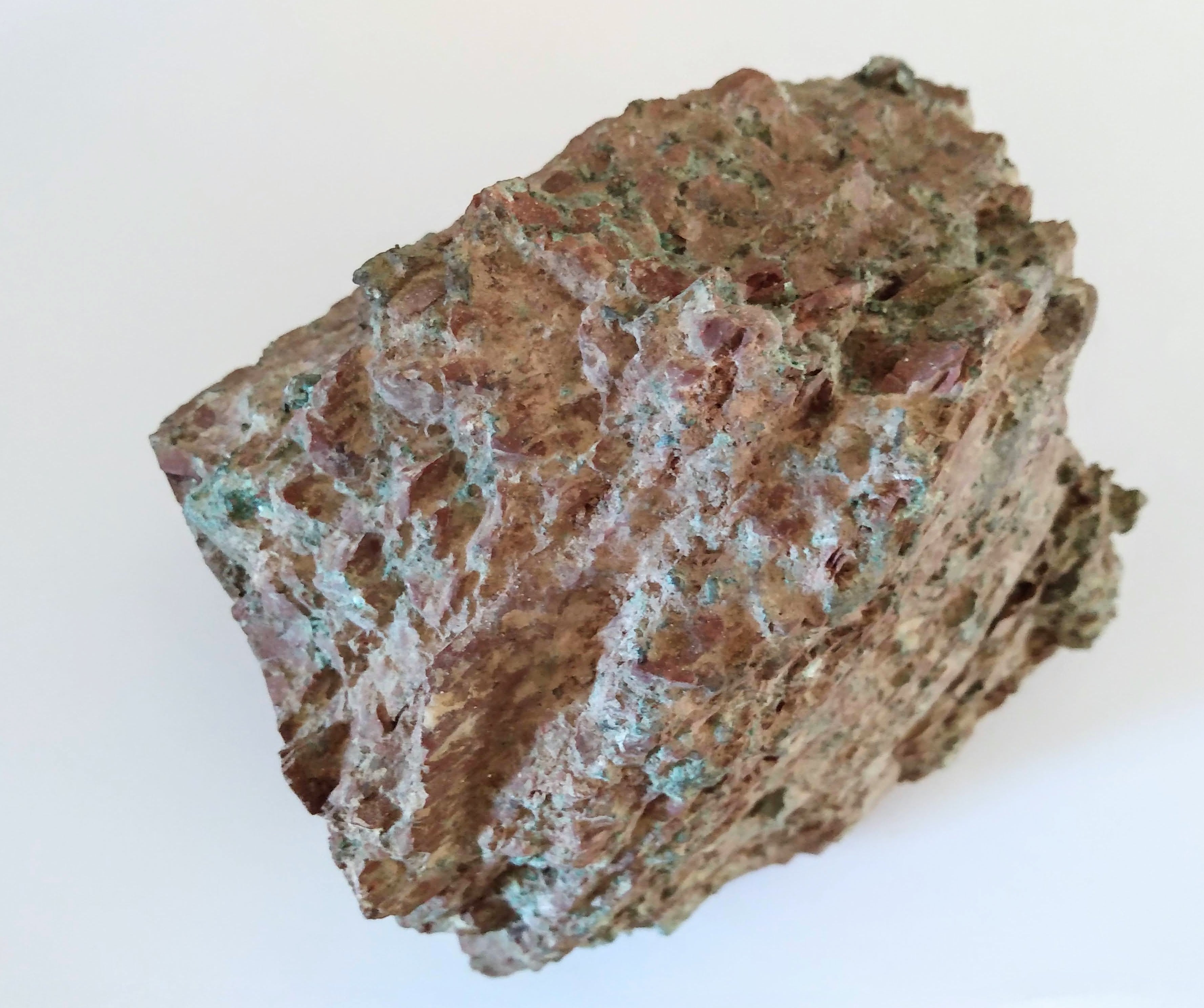 Rough Rock, copper in conglomerate – Gary's Rock Shop
