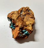 Specimen Aurichalcite on Limonite