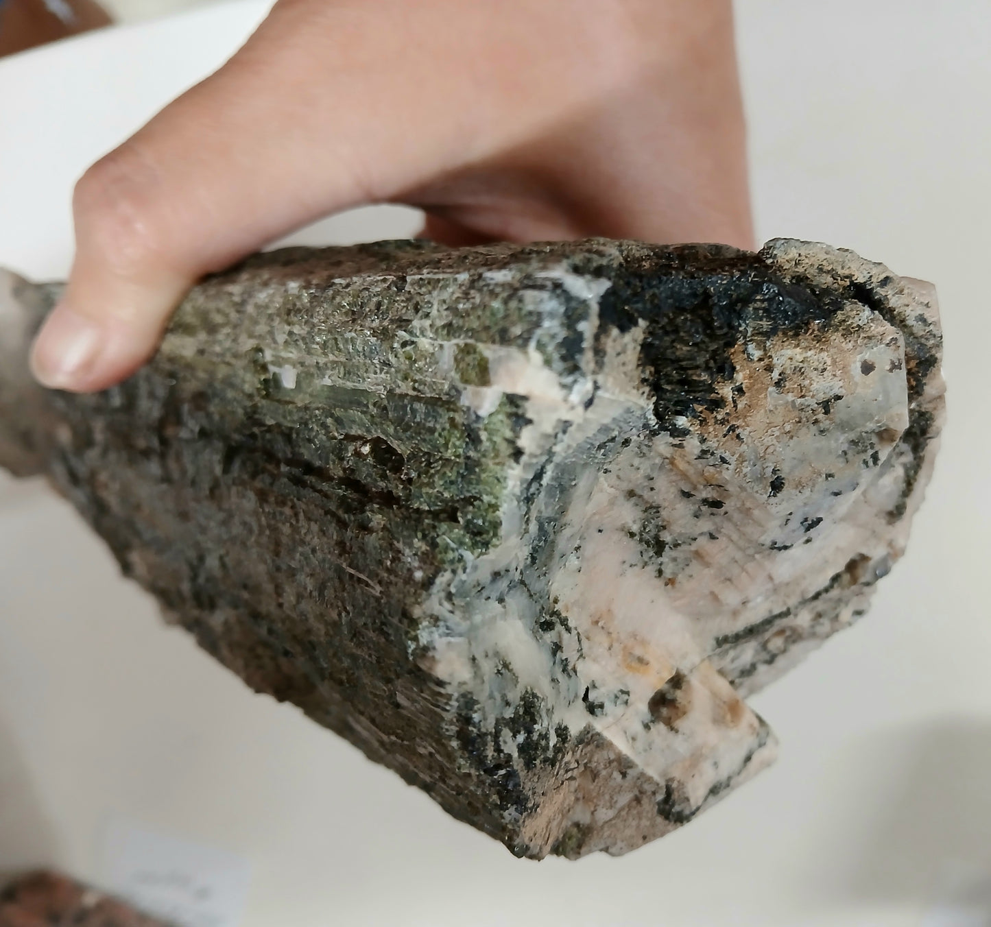 Crystal, Green tourmaline