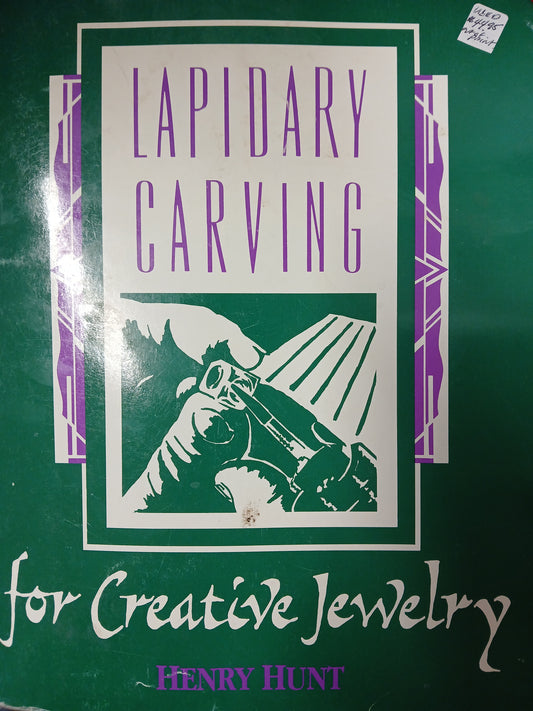 Book lapiday carving for creative jewelry