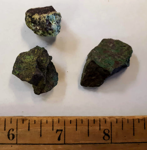 Chrysacolla - rough
