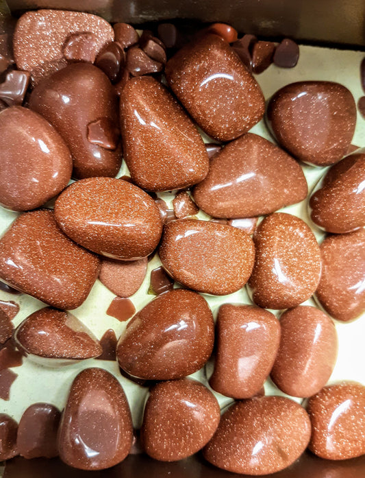 Tumblestones - Goldstone