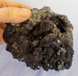 Fluorite - natural crystal cluster