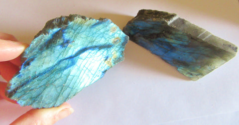 Labradorite slab 3 - 4 inch