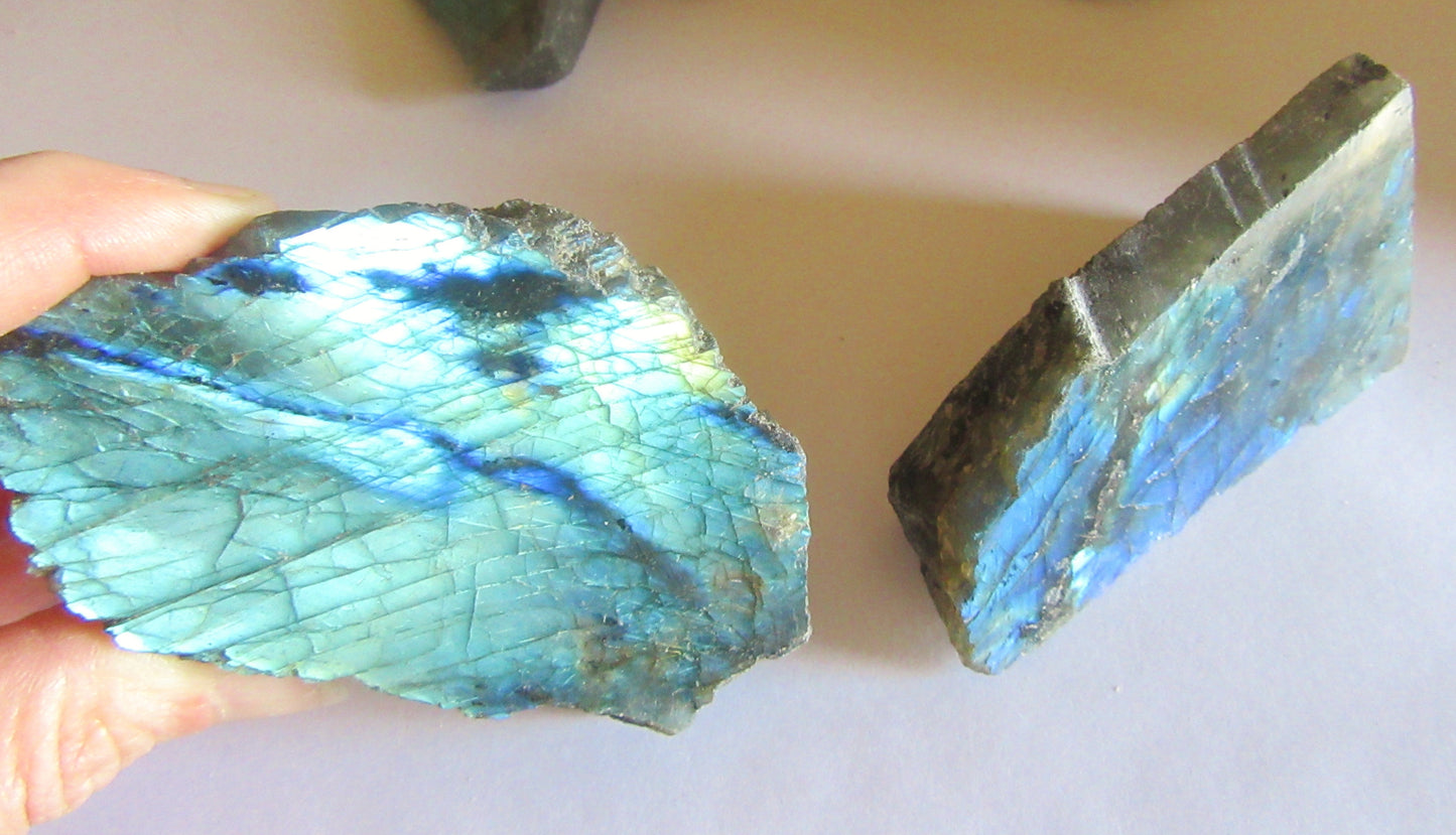 Labradorite slab 3 - 4 inch