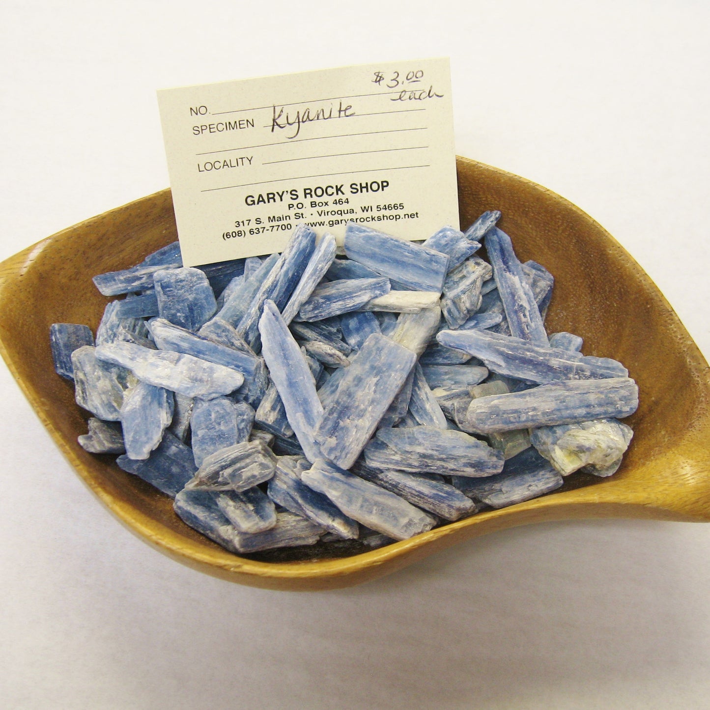 Kyanite Blades, Blue,  small