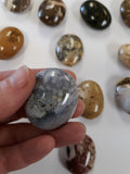 Ocean Jasper mini-palm stone