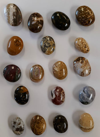 Ocean Jasper mini-palm stone